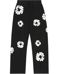 DENIM TEARS - Wreath-Print Track Pants - Lyst