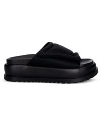 Buffalo - Palma Logo-Embossed Platform Sandals - Lyst