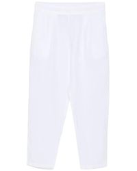 120% Lino - Pleated Pocket Trousers - Lyst
