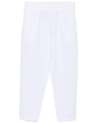 120% Lino - Pleated Pocket Trousers - Lyst