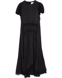 3.1 Phillip Lim - Robe Mi-Longue À Manches Bouffantes - Lyst