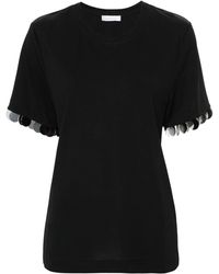 Rabanne - Sequin-detail T-shirt - Lyst