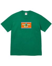 Supreme - T-Shirt Mit Box-Logo - Lyst