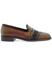 Giuseppe Zanotti - Matildha Crystal-Embellished Loafers - Lyst