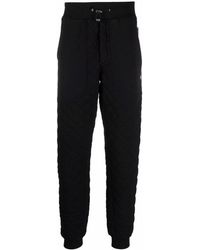 Philipp Plein - Logo-patch Quilted Track Pants - Lyst
