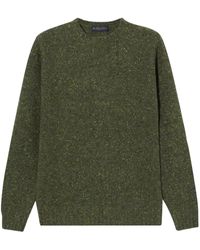 Brooks Brothers - Maglione Girocollo Con Effetto Mélange - Lyst