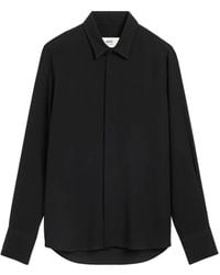 Ami Paris - Virgin Wool-Blend Shirt - Lyst
