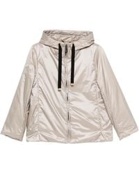 Max Mara - The Cube Greenh Padded Canvas Jacket - Lyst