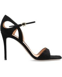 Gianvito Rossi - 'Camnero' Heeled Sandals - Lyst