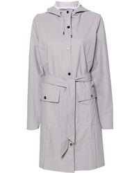 Rains - Curve W Belted Trench Coat - Lyst