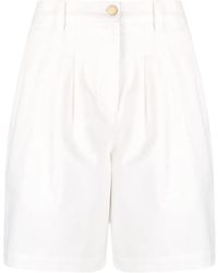 Alberta Ferretti - High-Rise Denim Shorts - Lyst