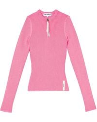 Sunnei - Round-Neck Sweater - Lyst