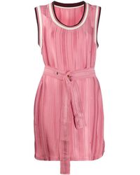 Golden Goose Deluxe Brand Shiftjurk Met Ceintuur - Roze