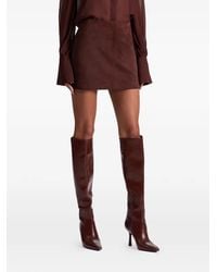 Alice + Olivia - Minijupe Riley En Daim - Lyst