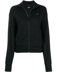 Calvin Klein Jersey con logo y cremallera - Negro