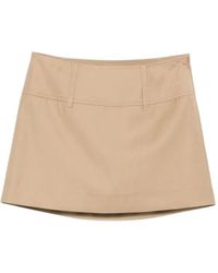 DUNST - Belt Loops Short Skirt - Lyst