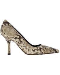 Burberry - Dame High Pumps Mit Python-Print​ - Lyst