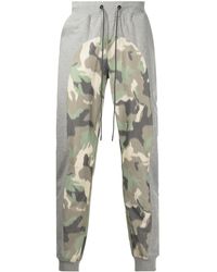Mostly Heard Rarely Seen - Camouflage-Panel Track Pants - Lyst