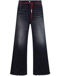 Marni - Flared Jeans Met Gebleekt Effect - Lyst