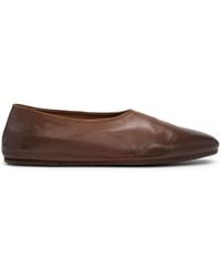 Marsèll - Leather Slip-On Slippers - Lyst