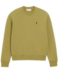 Ami Paris - Ami De Coeur Sweatshirt Mit Logo-Stickerei - Lyst