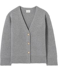Claudie Pierlot - V-Neck Embroidered Cardigan - Lyst