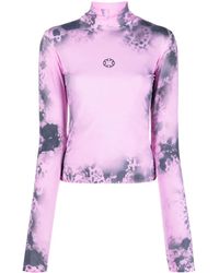 1017 ALYX 9SM - Graphic-Print High-Neck T-Shirt - Lyst