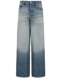 Ksubi - Vorteks Portland Faded Wide-Leg Jeans - Lyst