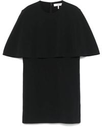 Chloé - Abito Corto A Mantella - Lyst