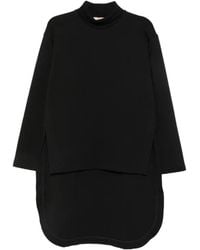 Plan C - High-Low Side-Slit Sweatshirt - Lyst