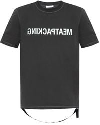 Helmut Lang - T-Shirt Met Logoprint - Lyst