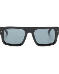 DSquared² - Icon Square-Frame Sunglasses - Lyst