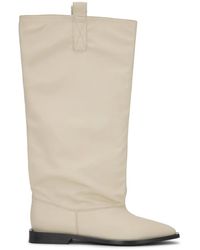 Ganni - Slouchy Knee-High Boots - Lyst