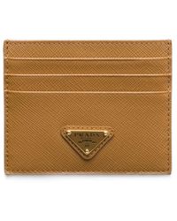 Prada - Porte-Cartes Saffiano - Lyst