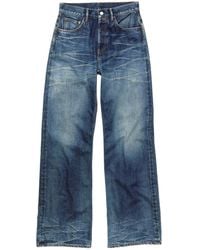 Acne Studios - Jeans Met Wijde Pijpen - Lyst