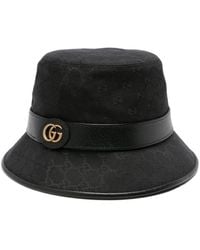 Gucci - Logo-pattern Canvas Bucket Hat X - Lyst
