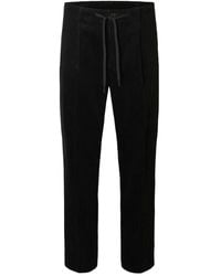 SELECTED - Drawstring Trousers - Lyst