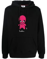 Gcds - Hoodie En Coton À Patch Alien - Lyst