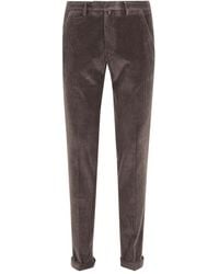 Briglia 1949 - Corduroy Cuffed Trousers - Lyst