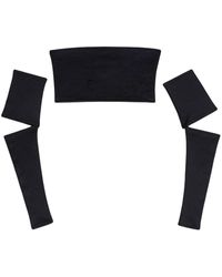 MM6 by Maison Martin Margiela - Cropped Top - Lyst