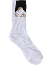 Rhude - Moonlight Ribbed Socks - Lyst