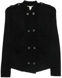 Psophia - Double-Breasted Button-Up Cardigan - Lyst
