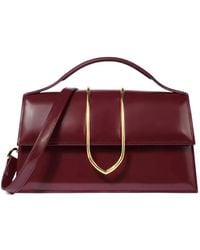 Jacquemus - Sac À Main The Large Bambino À Détail Doré - Lyst