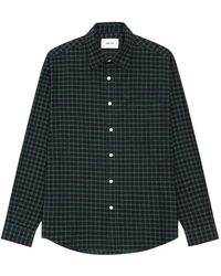 NN07 - Deon Check-Print Shirt - Lyst