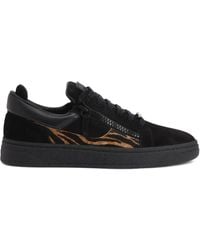 Giuseppe Zanotti - Gz94 Zebra-Print Lace-Up Sneakers - Lyst