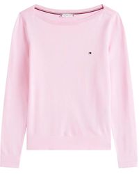 Tommy Hilfiger - Pullover mit U-Boot-Ausschnitt - Lyst