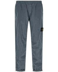 Stone Island - Logo-Patch Track Pants - Lyst