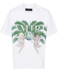 Amiri - T-shirt Met Grafische Print - Lyst