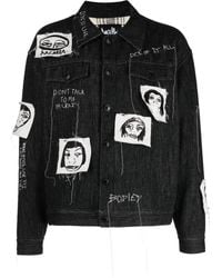 Haculla - Sick Of It All Embroidered Denim Jacket - Lyst