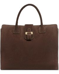 Nili Lotan - Sac Lou En Daim - Lyst